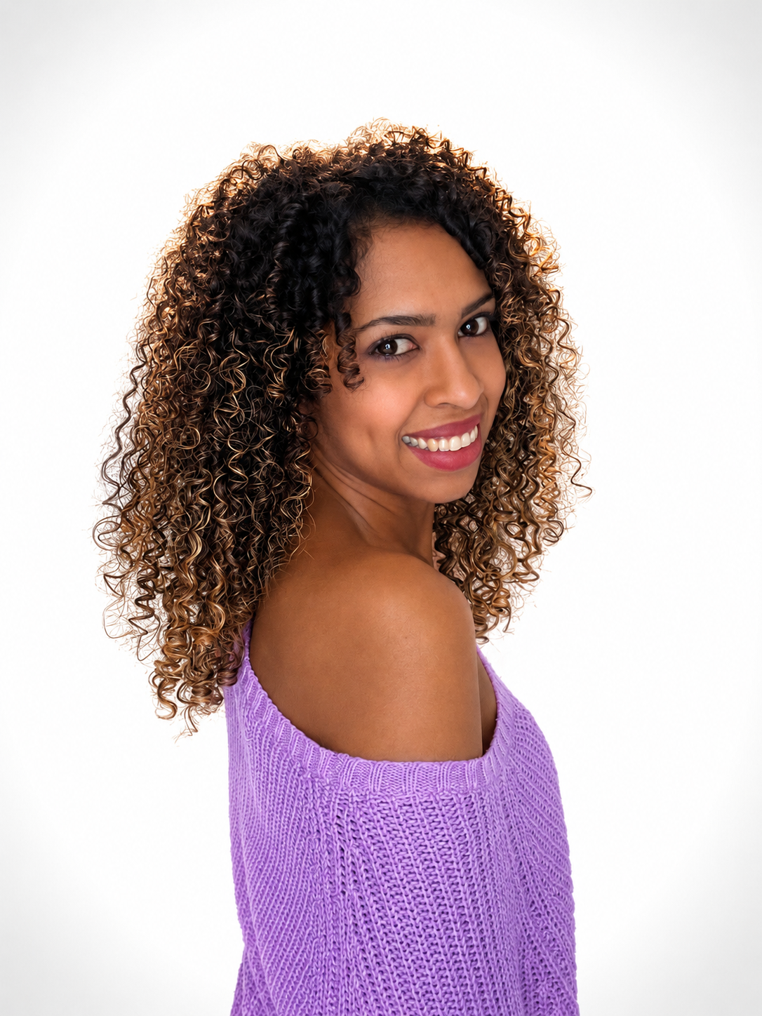 Meylin, especialista en cabello rizado